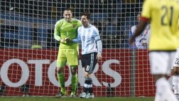 Lionel Messi falló clara ocasión ante portero Ospina (VIDEO)