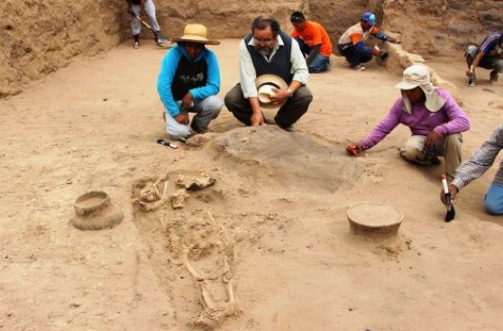 Lambayeque: hallan 14 tumbas pre incas y un templo Mochica
