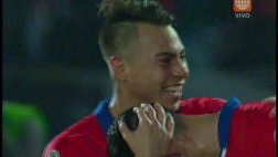 Perú vs. Chile: golazo de Eduardo Vargas para el 2-1 de locales