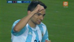 Argentina vs. Paraguay: golazo de Pastore para el 2-0 (VIDEO)