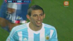 Ángel di María marcó doblete en goleada de Argentina a Paraguay