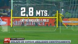 Copa América: análisis científico del golazo de Vargas a Perú