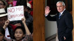Guatemala: Justicia da doble golpe al presidente por corrupción