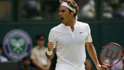 Roger Federer le ganó a Querrey y sigue firme en Wimbledon