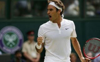 Roger Federer le ganó a Querrey y sigue firme en Wimbledon