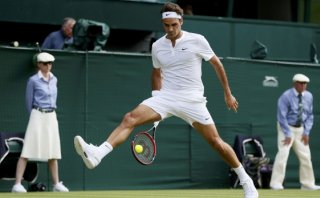 Federer y un toque maestro: mira el punto que hizo en Wimbledon