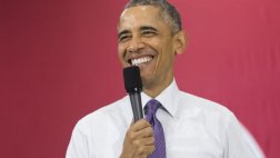 Obama bromeó sobre los "Juegos del Hambre" de los republicanos