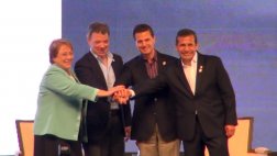 Humala clausuró Cumbre Empresarial de la Alianza del Pacífico