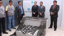 Piura: Sucamec incautó 181 armas de fuego irregulares