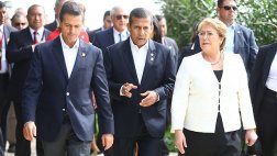 Humala, Bachelet y Peña Nieto suscriben Declaración de Paracas