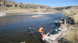 Espinar: ANA y comunidades concluyeron monitoreo de agua