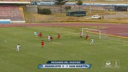 Sport Huancayo ganó 2-1 a San Martín en reinicio del Apertura
