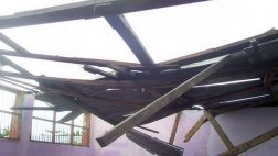 Lambayeque: fuertes vientos destruyeron viviendas y colegio