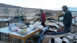 Moquegua: viviendas y cultivos afectados por ventarrones