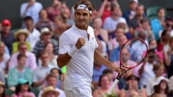 Roger Federer aplastó a Bautista y pasó a cuartos de Wimbledon