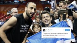 Emanuel Ginóbili anunció que seguirá en San Antonio Spurs