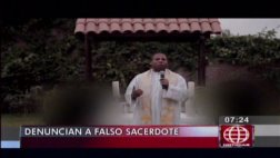 Falso sacerdote oficiaba matrimonios y hoy lo buscan por estafa