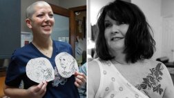 Mujeres transforman cicatrices de cáncer de mama en arte