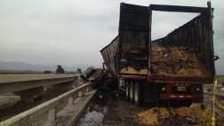 La Libertad: chofer murió calcinado tras choque