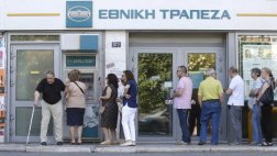 Los bancos de Grecia podrían quedarse sin dinero el jueves
