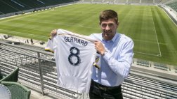 Steven Gerrard fue presentado por Los Ángeles Galaxy