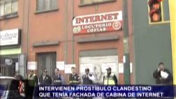Madre e hija dirigían prostíbulo con fachada de cabina en Lince