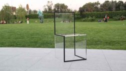 Dale un ambiente diferente tu casa con esta silla transparente