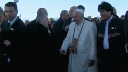 Arzobispo de Arequipa tuvo breve encuentro con Papa Francisco