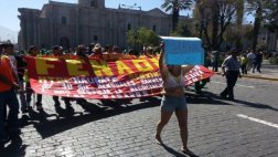 Paro de la CGTP: marchas, bloqueos y enfrentamientos