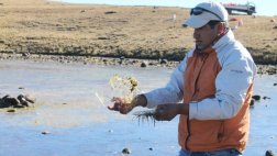 Lagunas congeladas y niños enfermos en distrito de Andahuaylas