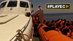 Italia: rescatan a 823 inmigrantes en varias operaciones