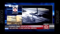 Policía investigaba secuestro y halló 50 ‘ladrillos’ de cocaína