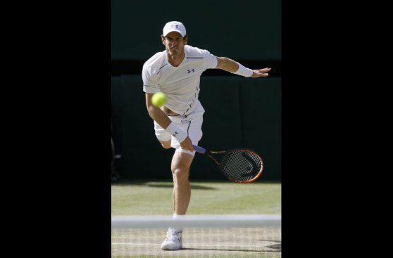 Federer vs. Murray: las imágenes de un partidazo en Wimbledon