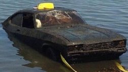 Reino Unido: Encuentran un Ford Capri en el fondo de un lago