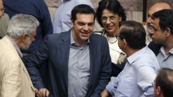 Grecia: Parlamento respaldó propuestas de Tsipras a acreedores