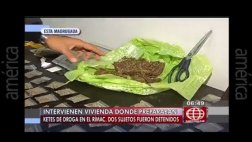 Rímac: detienen a dos sujetos que vendían droga vía delivery