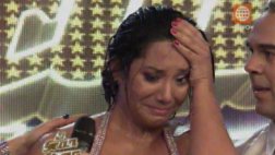 "El gran show": Mayra Couto terminó llorando tras baile