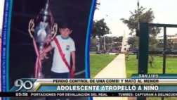 Adolescente atropelló y mató a un niño de ocho años en San Luis