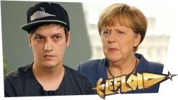 Angela Merkel es entrevistada por celebridad de YouTube