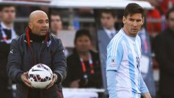 Sampaoli: "Messi jugando al 50 por ciento es el mejor de todos"