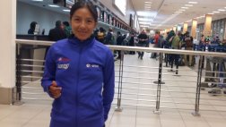 Inés Melchor viajó a Toronto con ilusión de lograr medallas