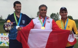Oro para Perú: Pancho Boza ganó presea en fosa olímpica