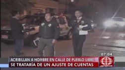 Crimen en Pueblo Libre: delincuentes huyeron en un auto de lujo
