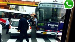 Caos vehicular en Av. Brasil por preparativos de Parada Militar