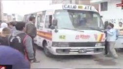 Choferes de Orión y mototaxistas pelean por paraderos en Ate