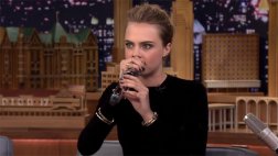 Cara Delevingne demostró sus habilidades para el beatbox
