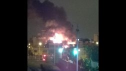 San Miguel: controlaron incendio en vivienda de calle Ayacucho