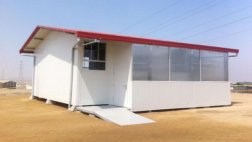 Frente a las heladas: distribuyen 600 aulas prefabricadas