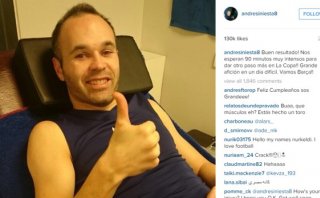 ¿Andrés Iniesta le quitó la cuenta de Instagram a su homónimo?