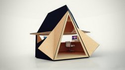 Trabaja cómoda desde casa con esta moderna oficina